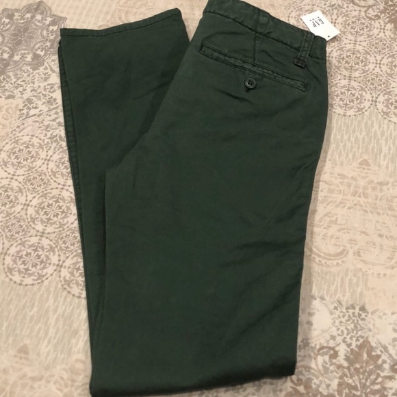 GAP kids Dark Green Chinos - Picture 2 of 6